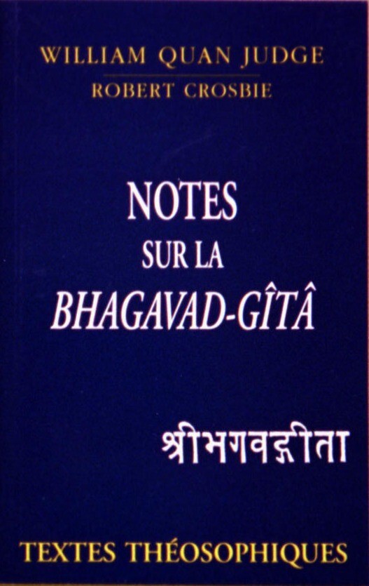 NOTES SUR LA BHAGAVAD GÎTÂ