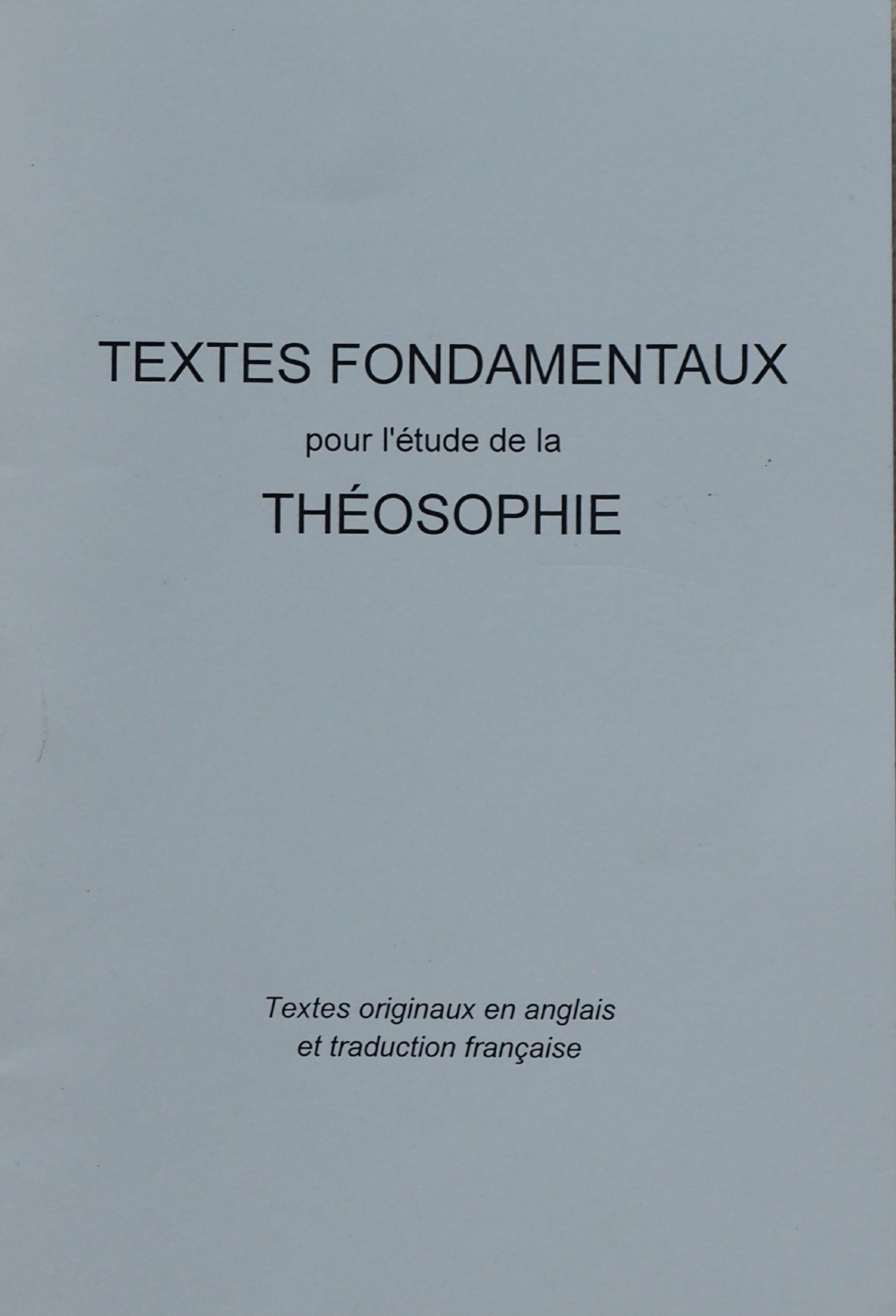 TEXTES FONDAMENTAUX