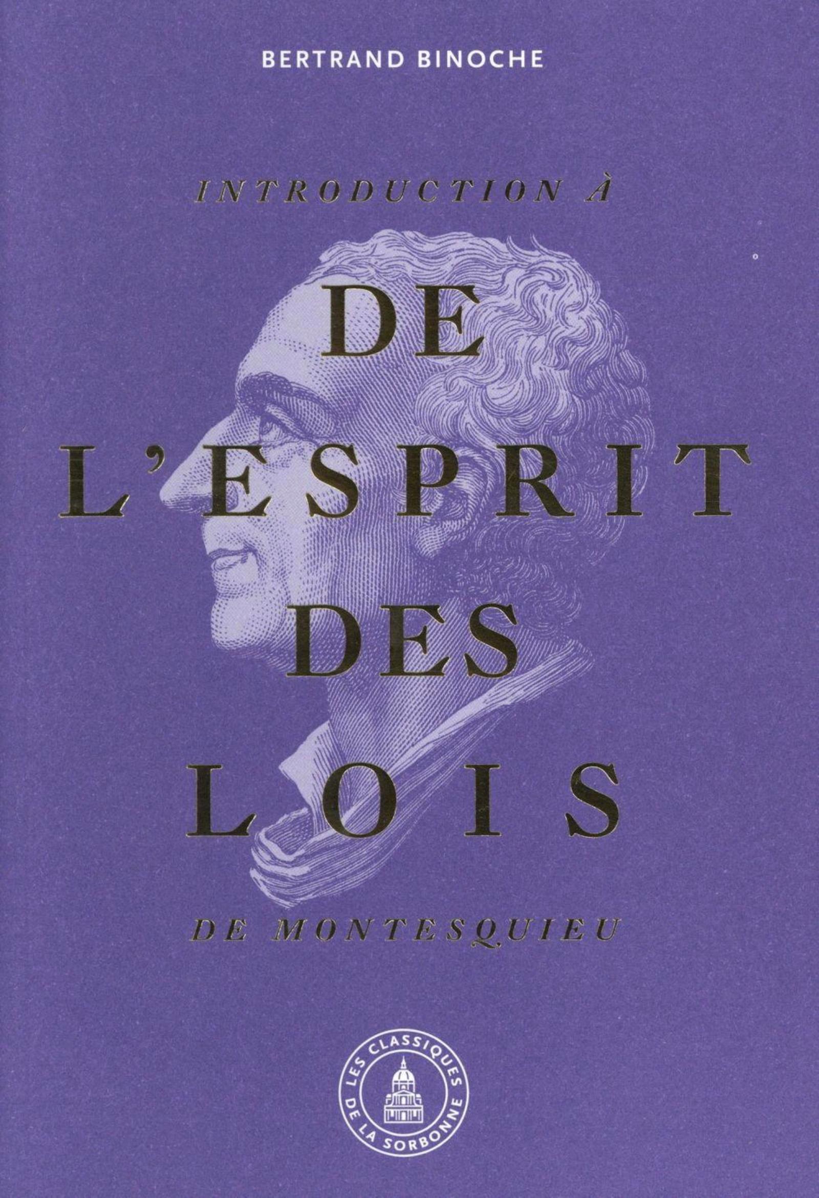 Introduction à De l'esprit des lois de Montesquieu