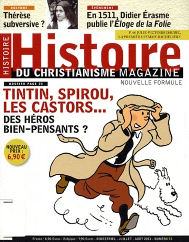 TINTIN, SPIROU DES HEROS BIEN PENSANTS HCM 55