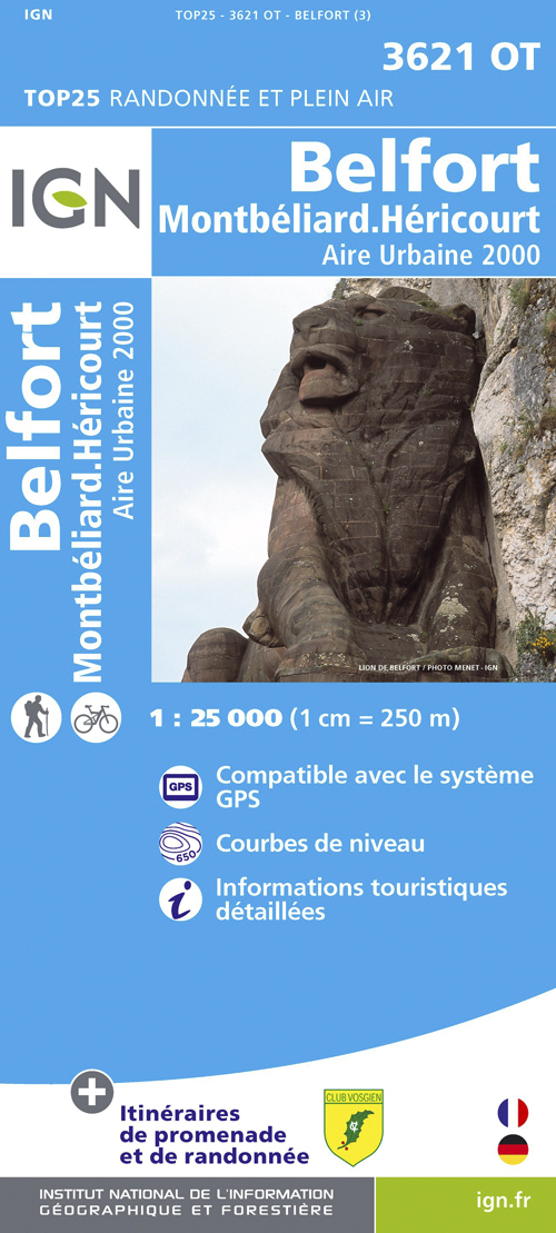 **3621OT BELFORT-MONTBELIARD-HERICOURT