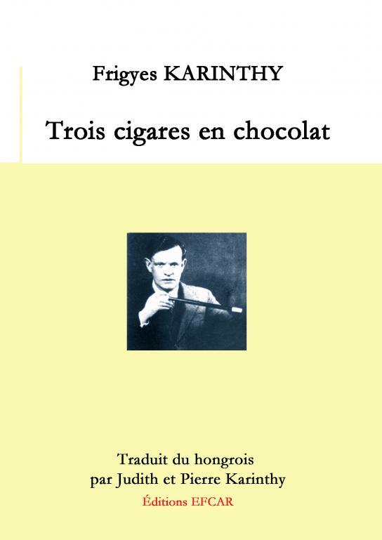 Trois cigares en chocolat