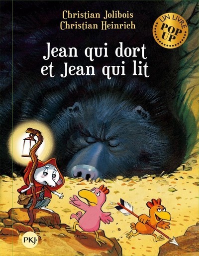 Les P'tites poules Pop-up - Jean qui dort et Jean qui lit - tome 7