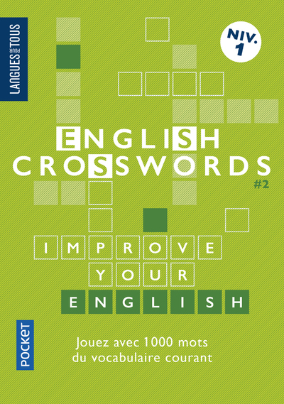 English Crosswords / Mots croisés niveau 1 - tome 2
