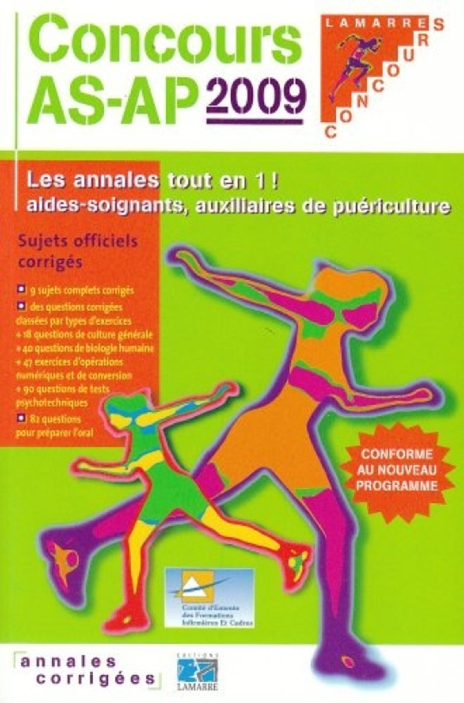 CONCOURS AS AP 2009