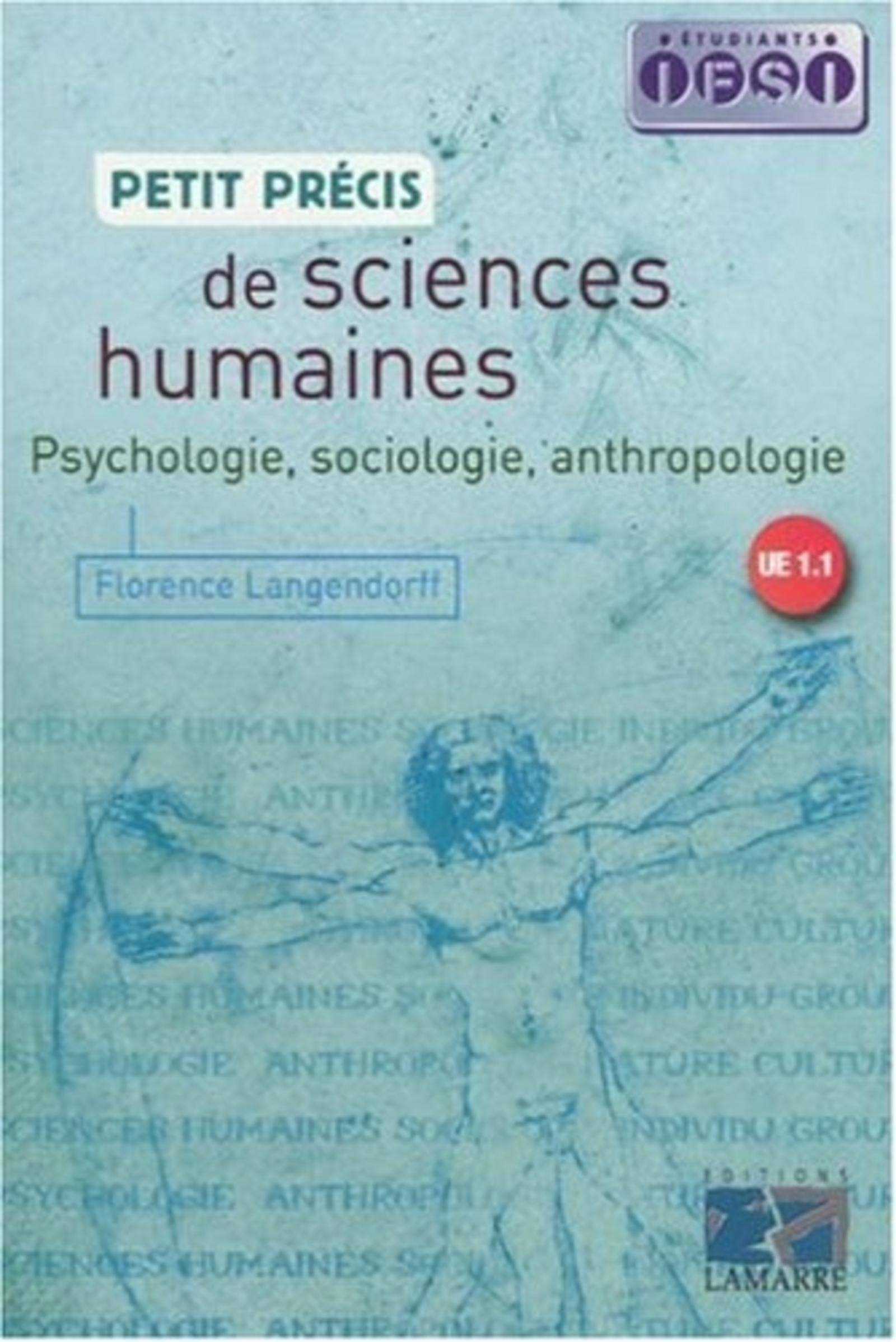 PETIT PRECIS DE SCIENCES HUMAINES ET PSYCHOLOGIE SOCIOLOGIE ET ANTHROPOLOGIE