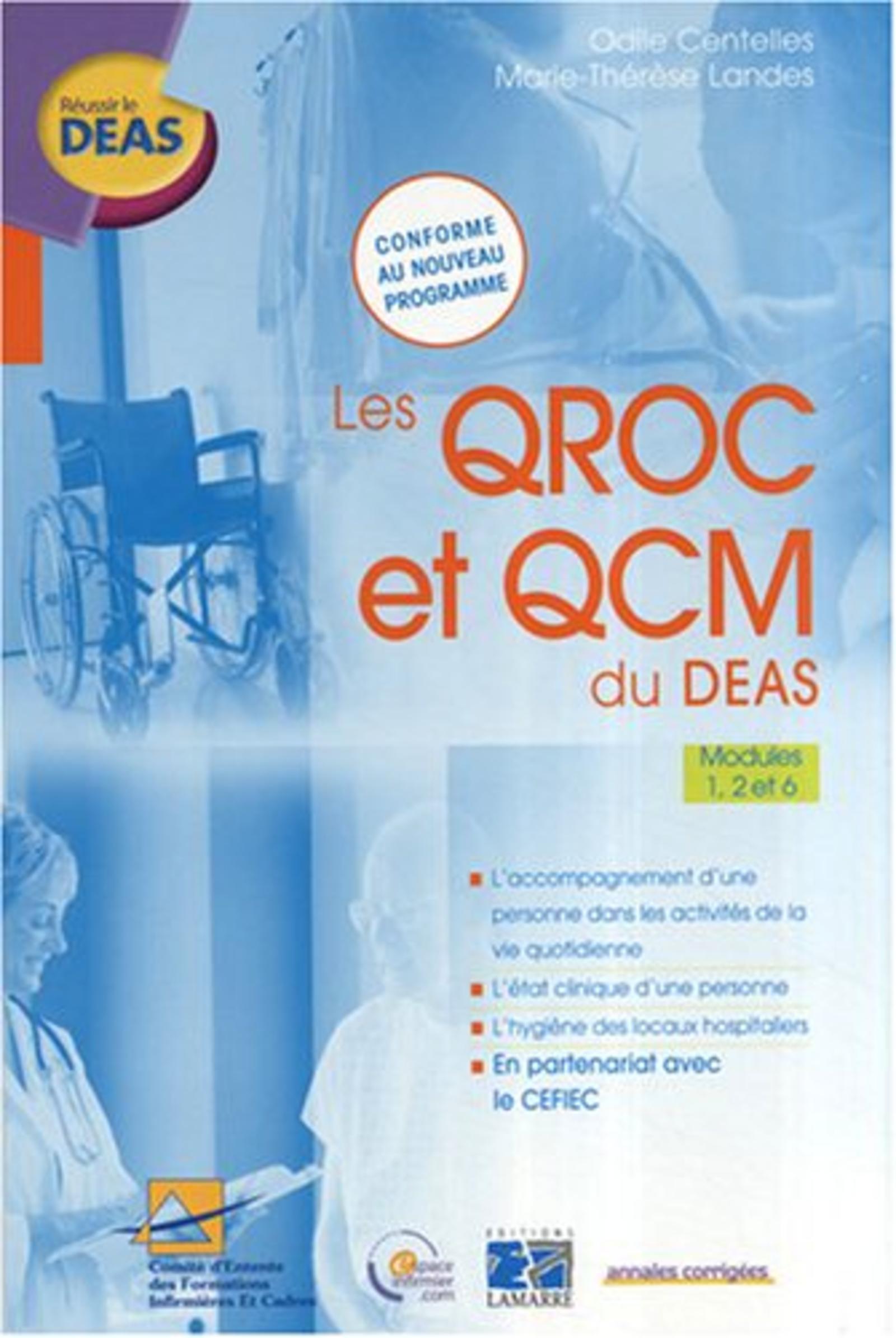 LES QROC ET QCM DU DEAS MODULES 1-2-6