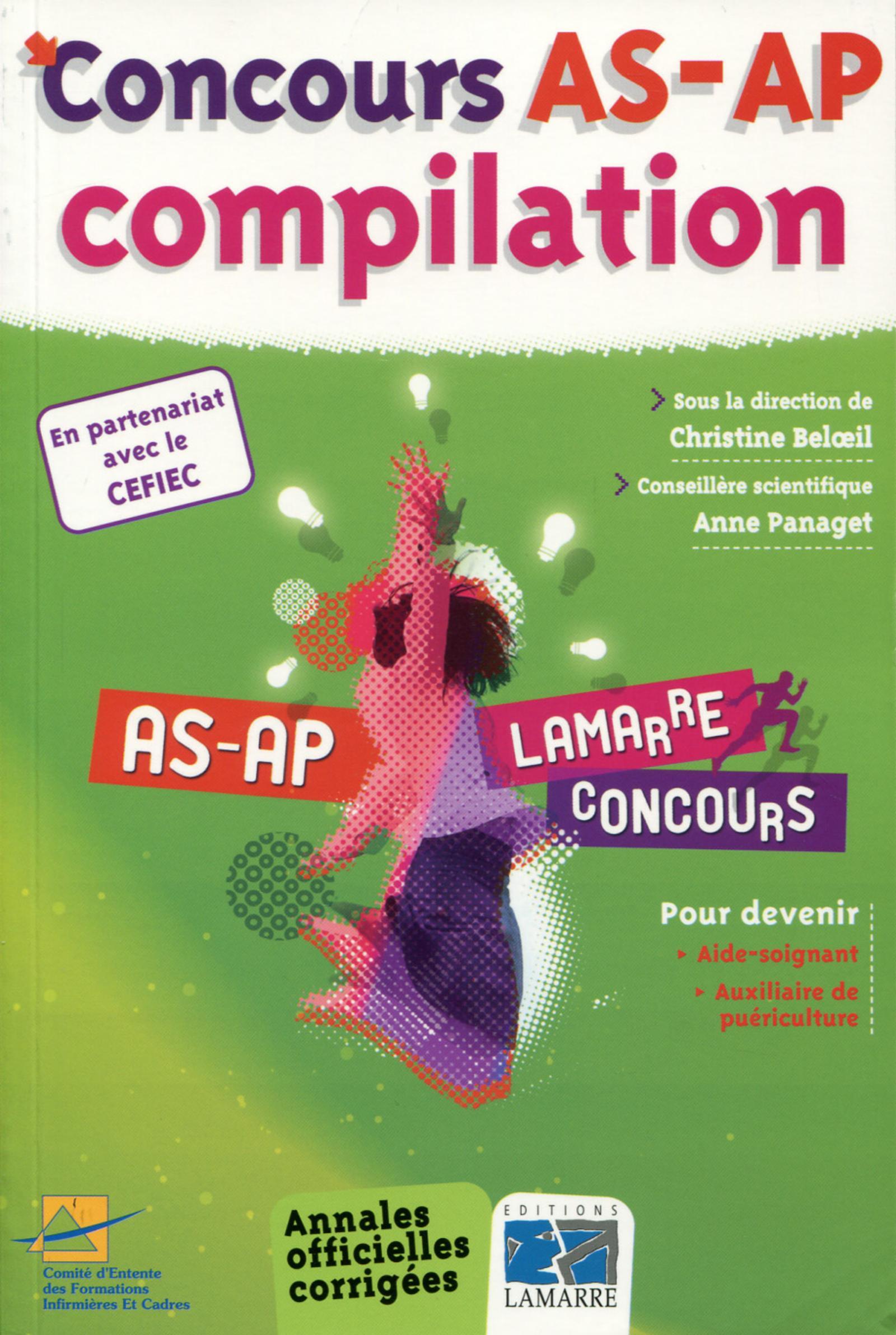 CONCOURS AS-AP COMPILATION ANNALES OFFICIELLES CORRIGEES