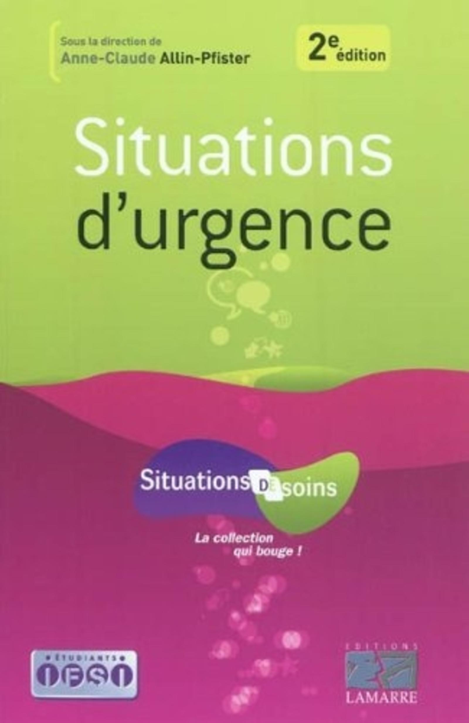 SITUATION D'URGENCE 2E ED.