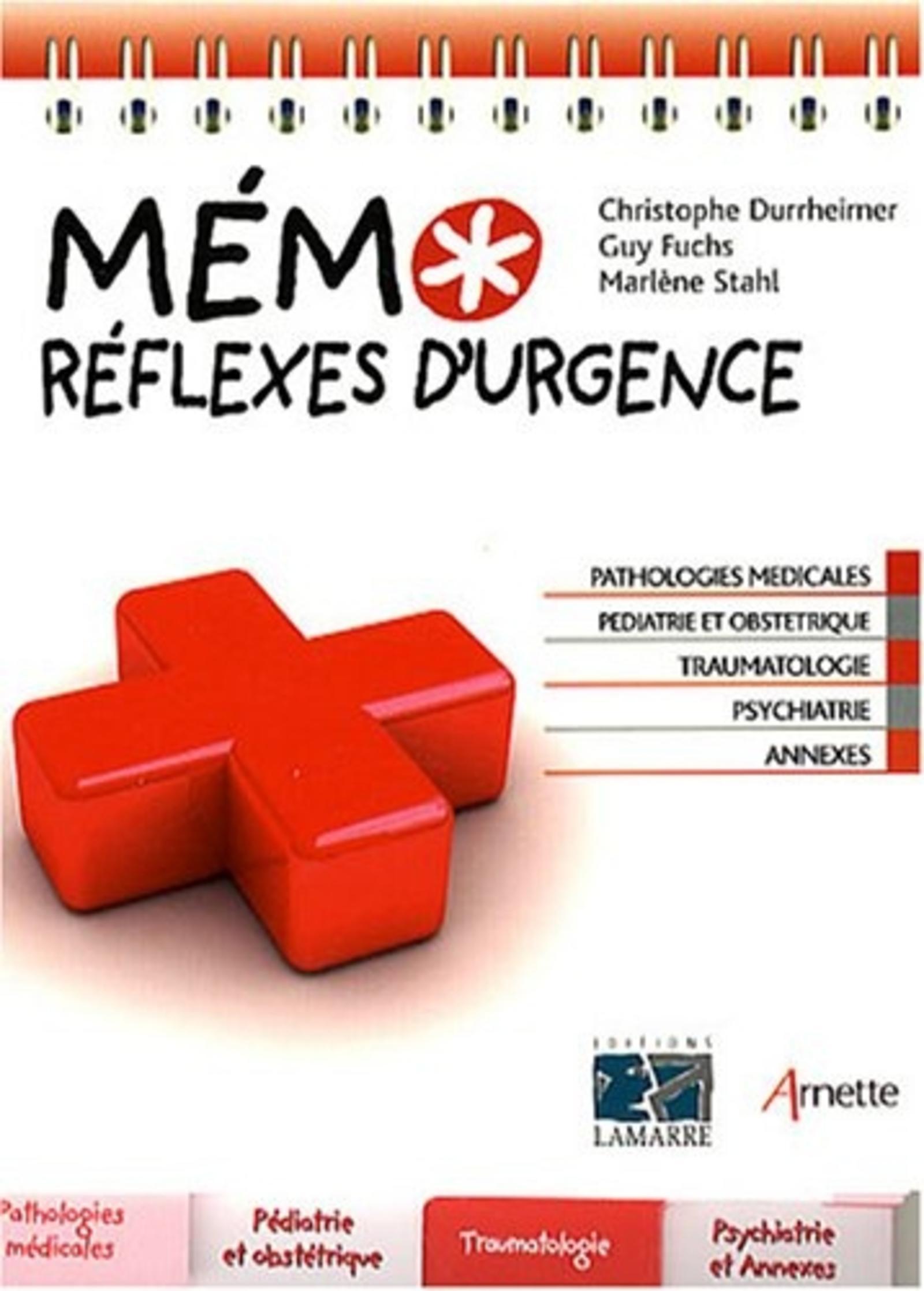 MEMO REFLEXES URGENCE