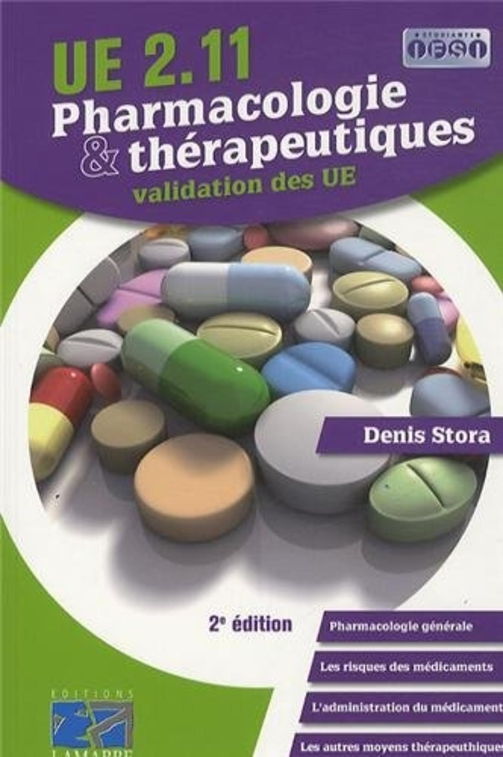 PHARMACOLOGIE ET THERAPEUTIQUE 2E ED