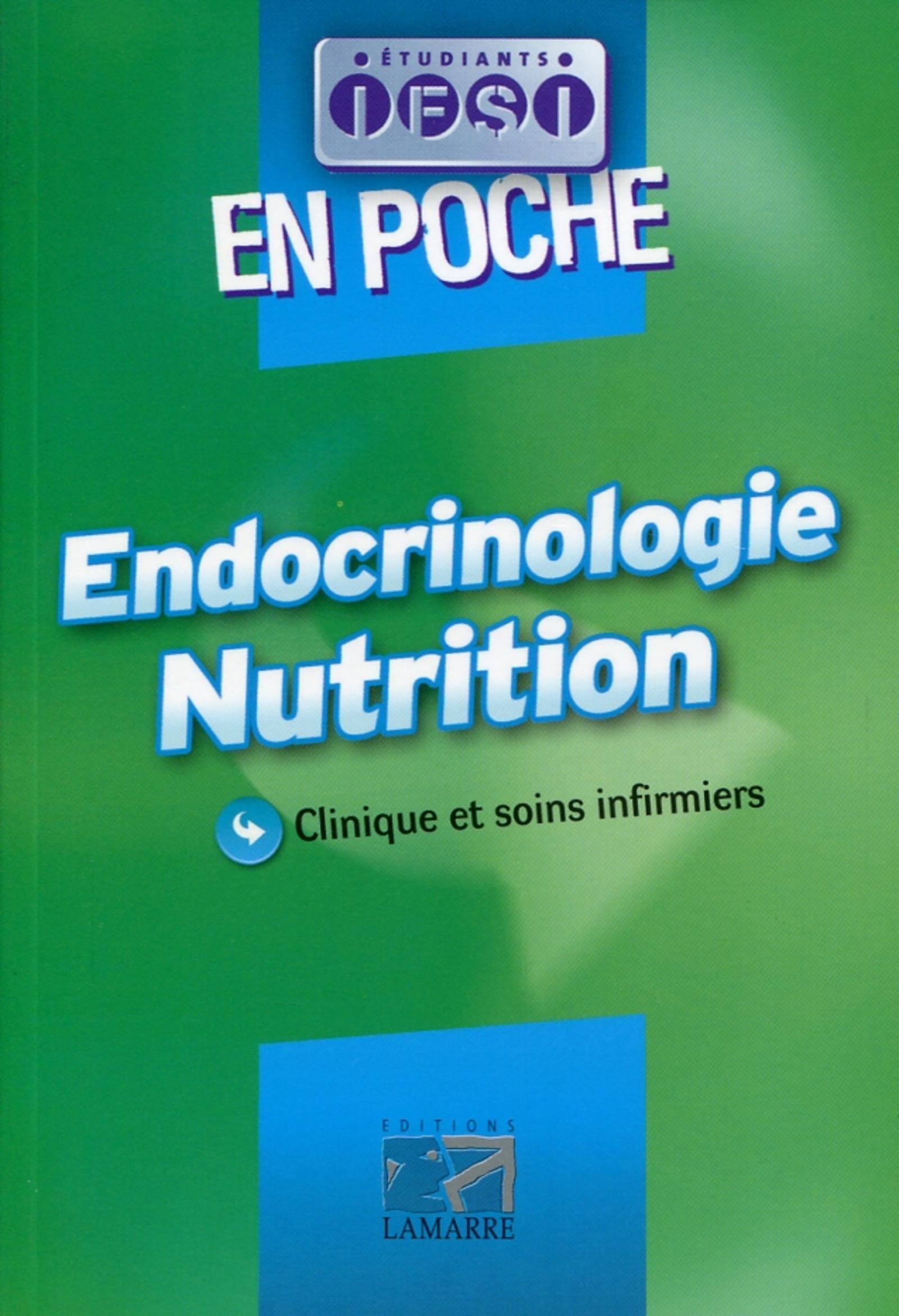ENDOCRINOLOGIE NUTRITION EN POCHE