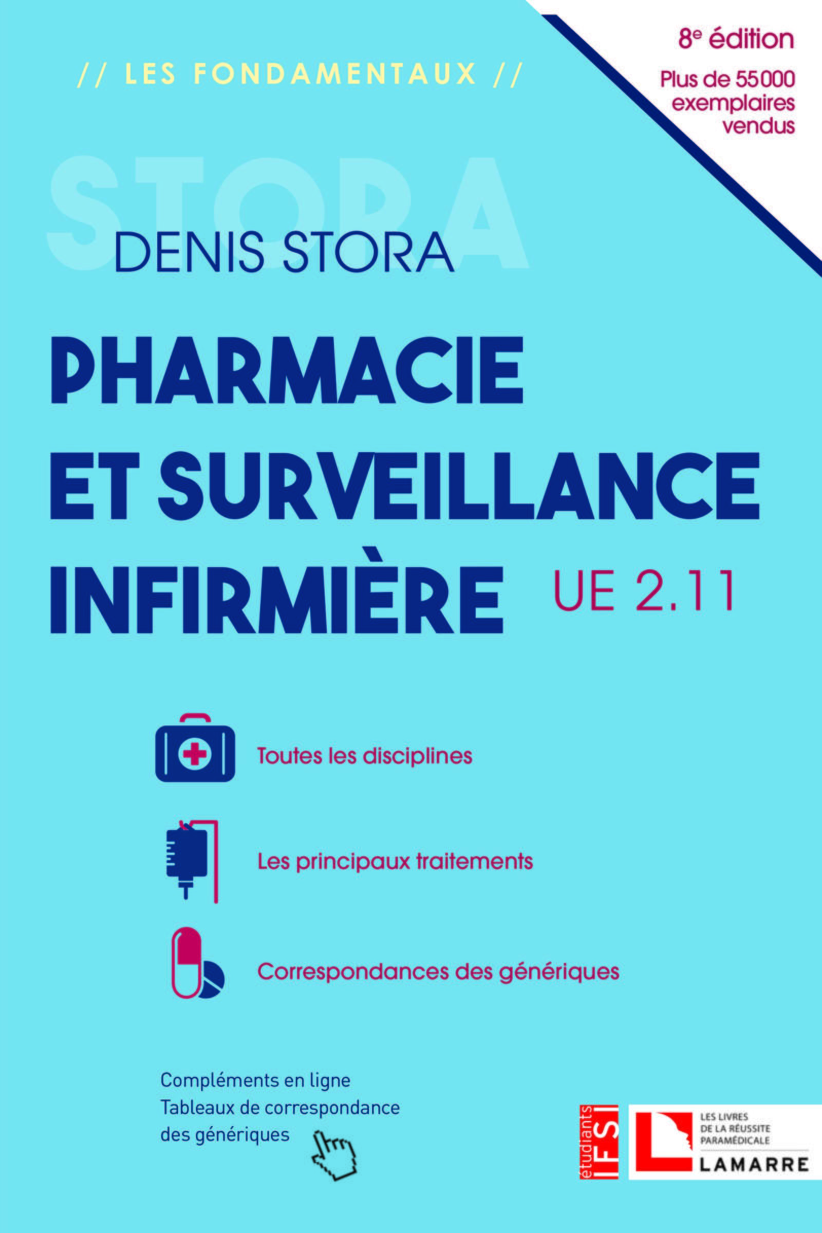 Pharmacie et surveillance infirmière, UE 2.11