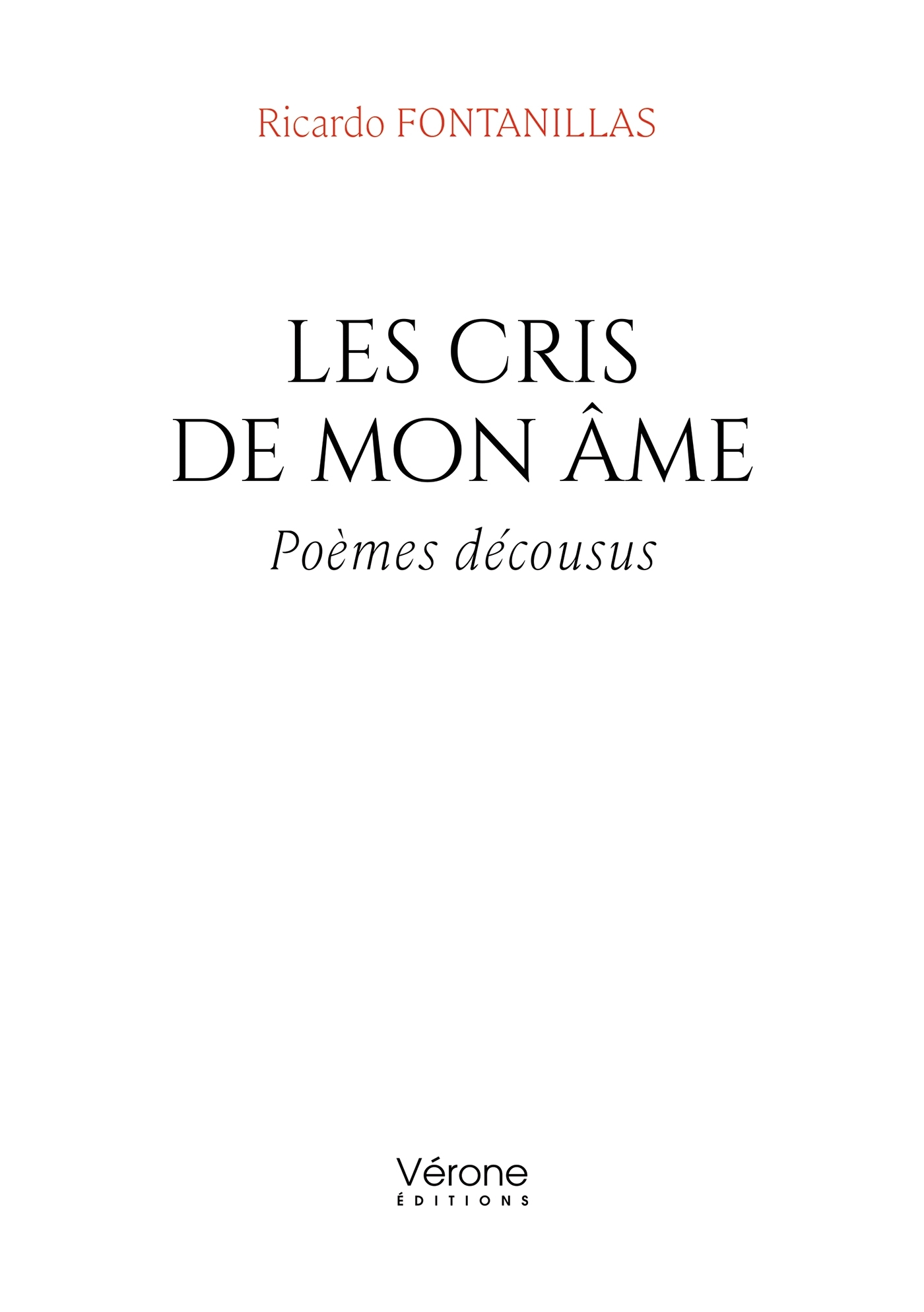 Les cris de mon âme