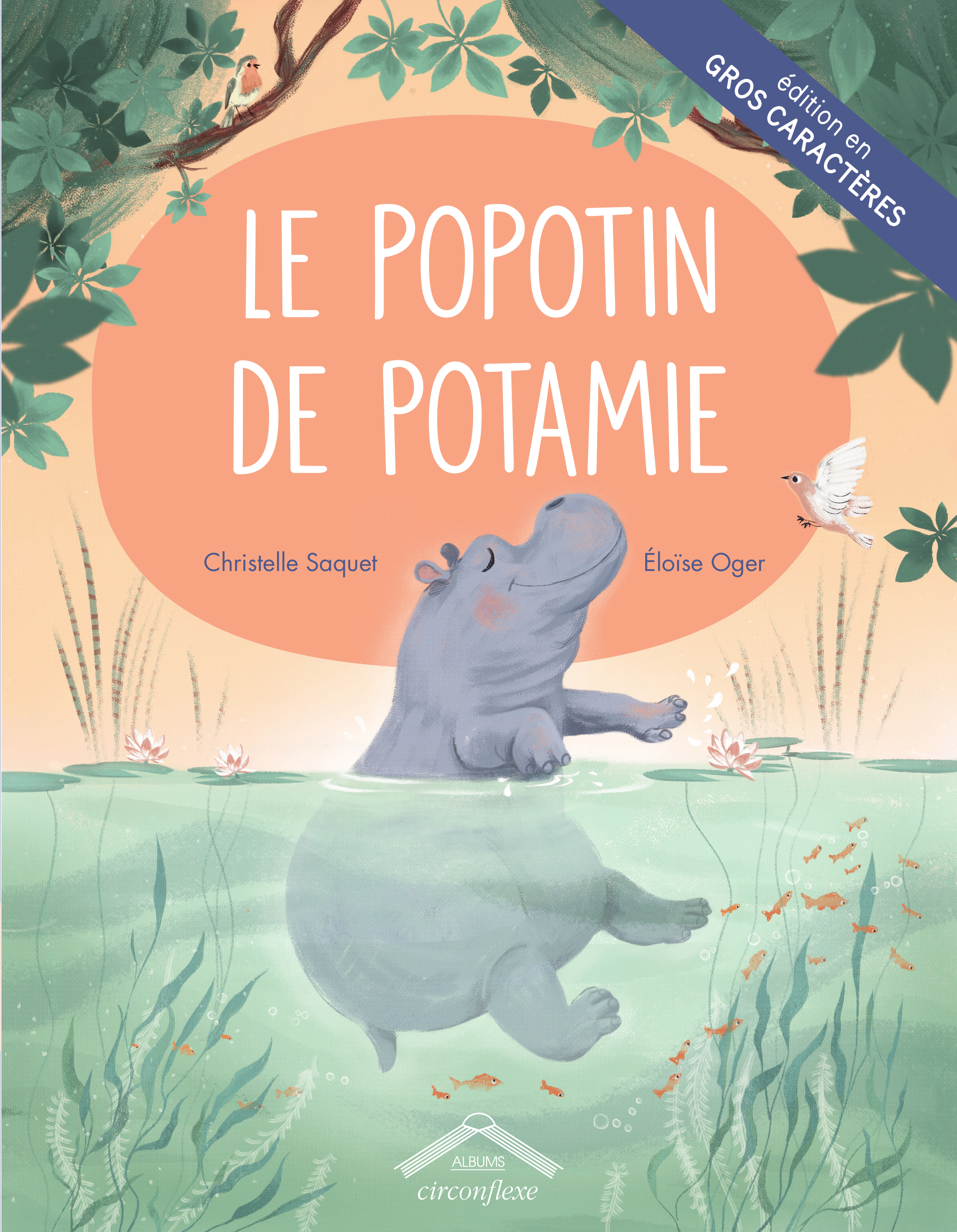 Le popotin de Potamie - Gros caractères