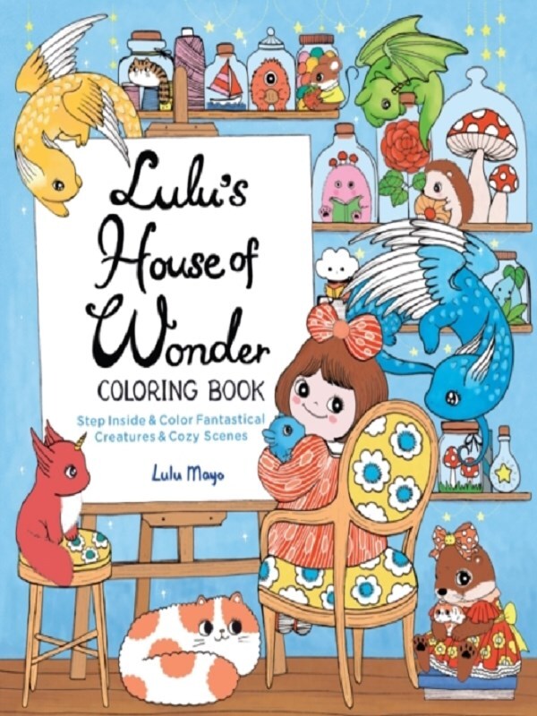Lulu's House of Wonder Coloring Book