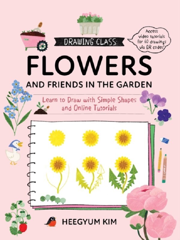 Drawing Class: Flowers and Friends in the Garden