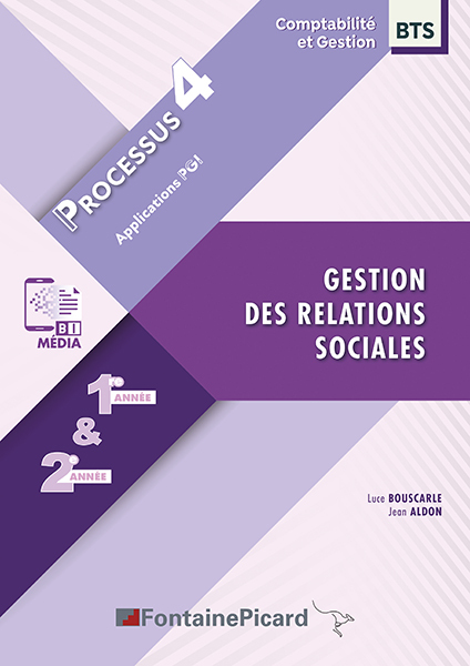 Processus 4 - Gestion des relations sociales - 1re et 2e années BTS CG