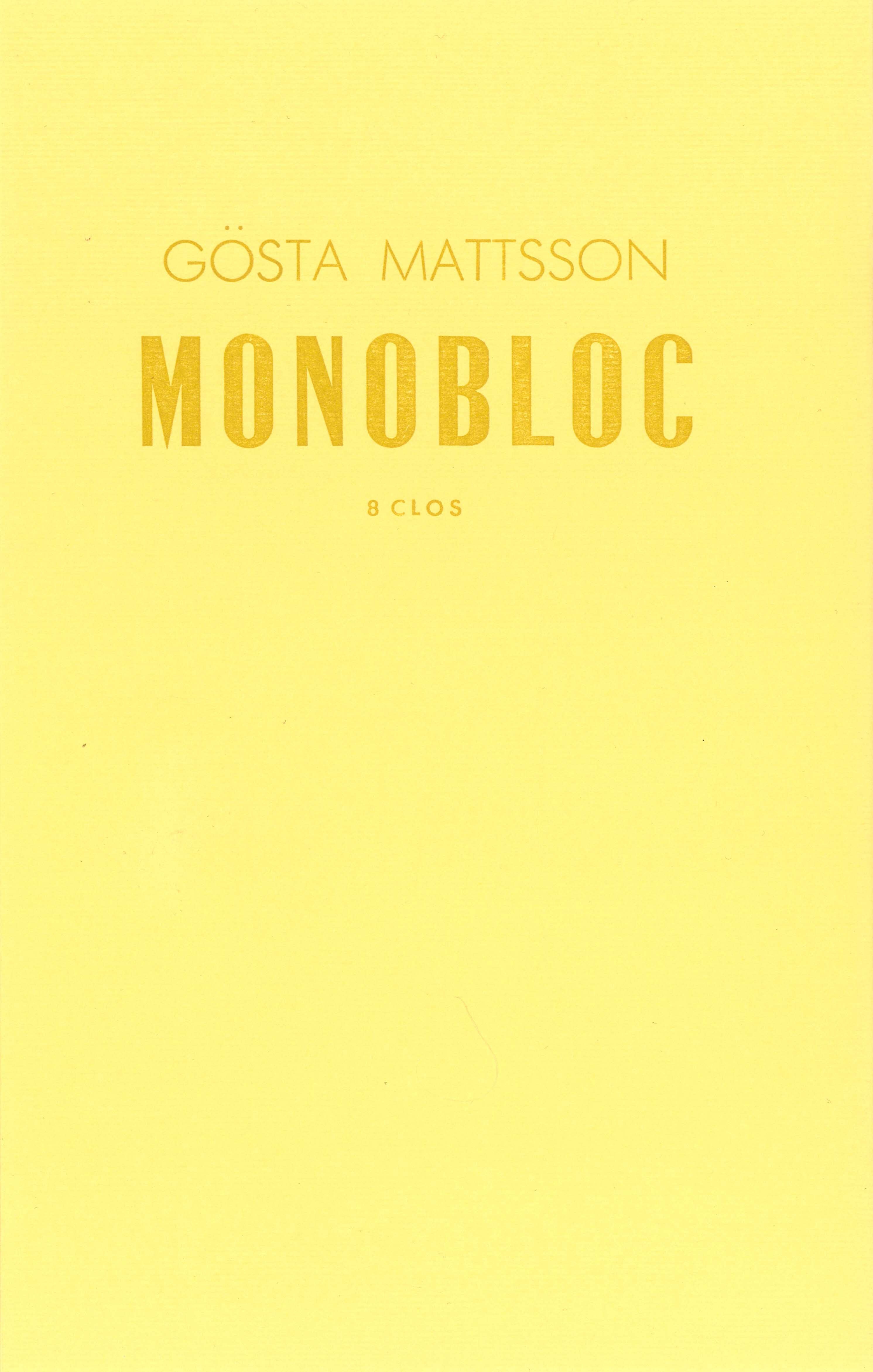 MONOBLOC