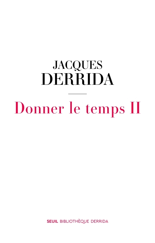 Donner le temps II