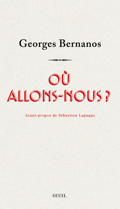 Où allons-nous ?