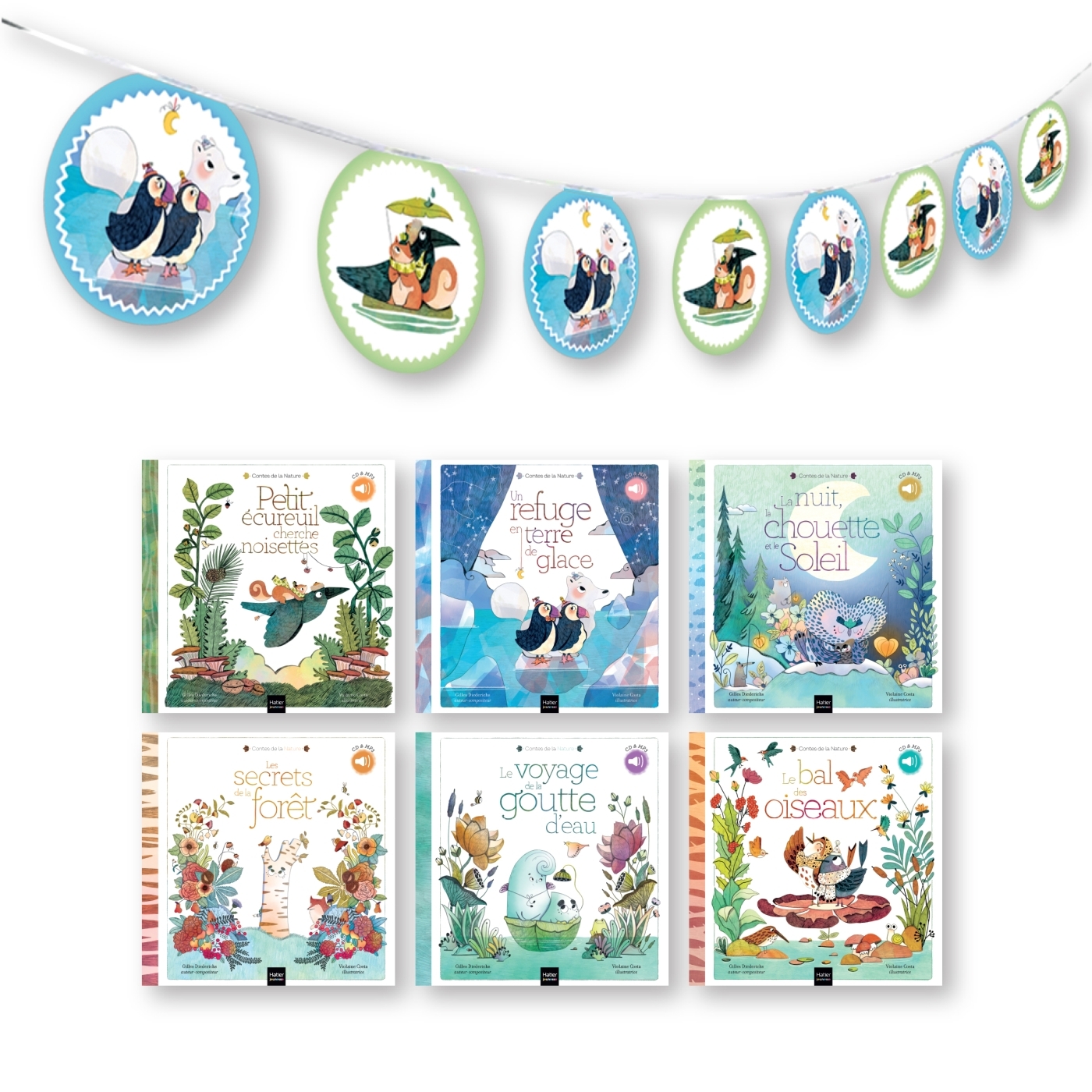 Colis Les contes de la nature 12ex + Deco