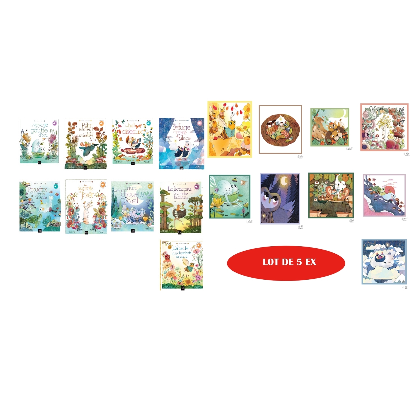 Colis vrac + Prime Contes de la nature - 10 ex