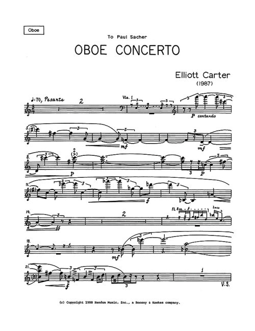Oboe Concerto