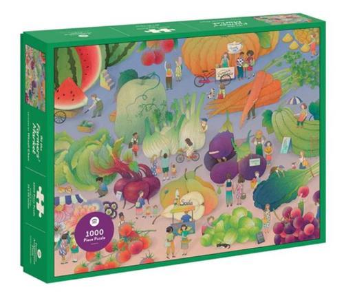 At the Farmers' Market - 1000 Piece Puzzle /anglais