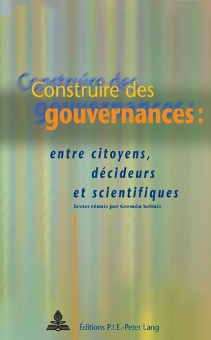CONSTRUIRE DES GOUVERNANCES