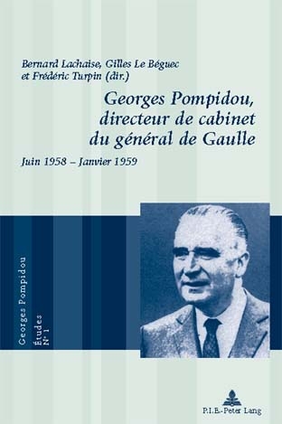 GEORGES POMPIDOU, DIRECTEUR DE CABINET DU GENERAL DE GAULLE