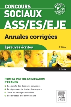 Concours sociaux ASS, ES, EJE - Annales corrigées