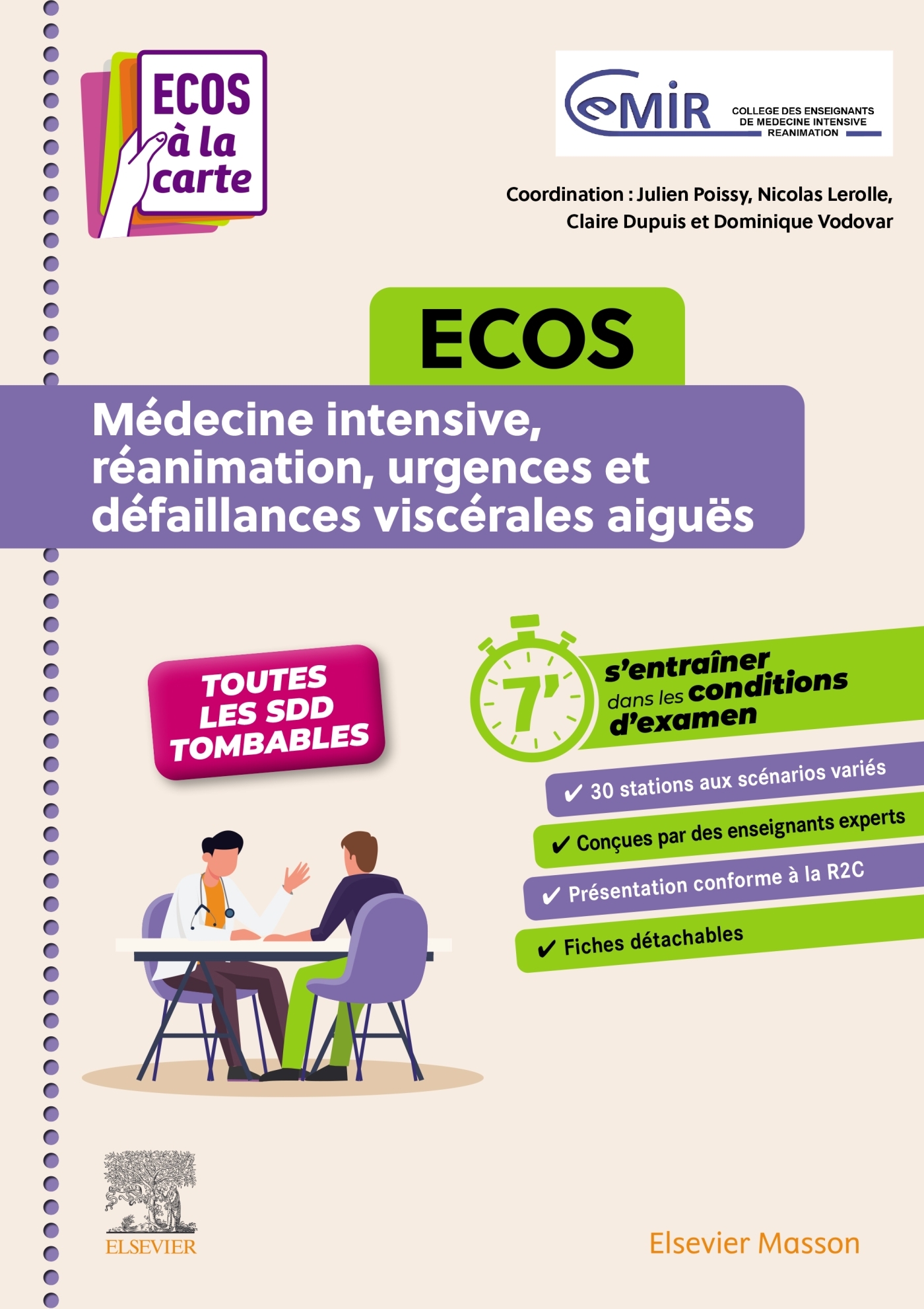 ECOS Médecine intensive, réanimation, urgences et défaillances viscérales aiguës