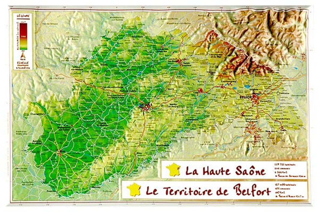HAUTE SAONE&T.BELFORT 21,7 X 31,7 CM