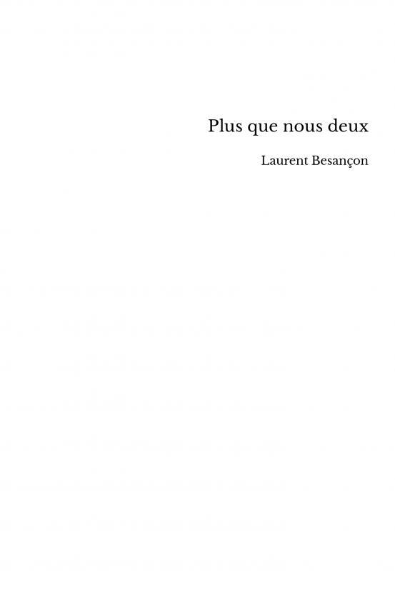 Plus que nous deux