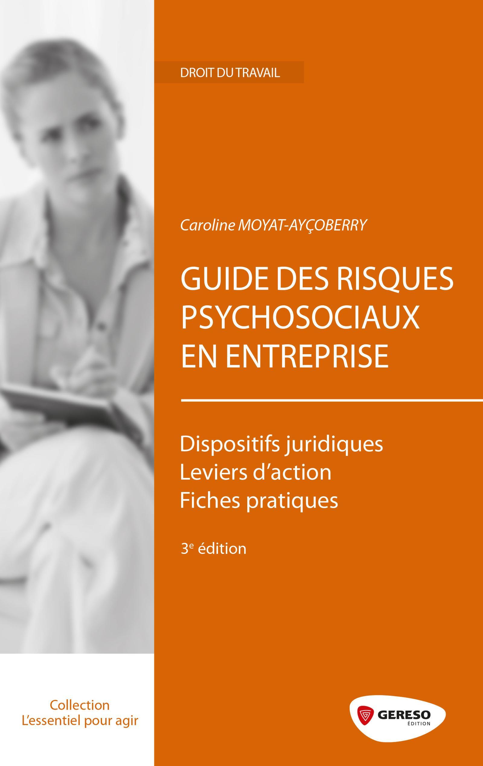 GUIDE DES RISQUES PSYCHOSOCIAUX EN ENTREPRISE    DISPOSITIFS JURIDIQUES  LEVIERS