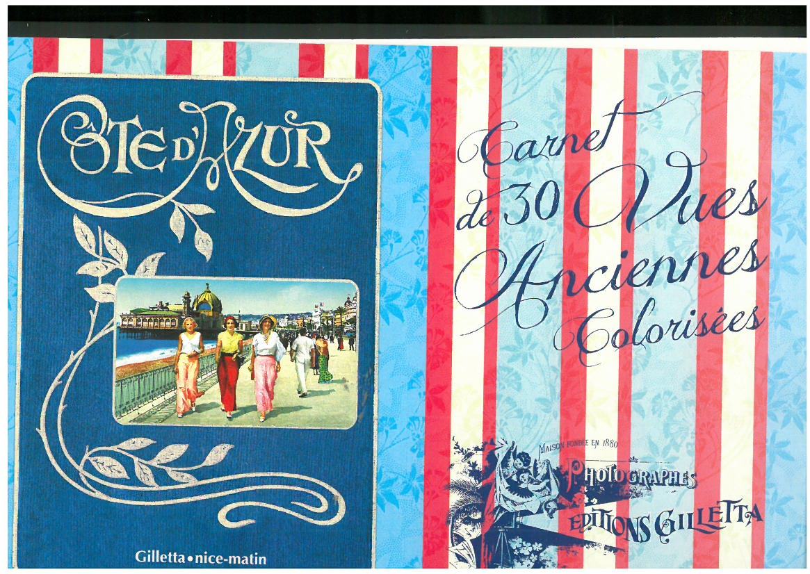 CARNET DE 30 VUES ANCIENNES COTE D AZUR