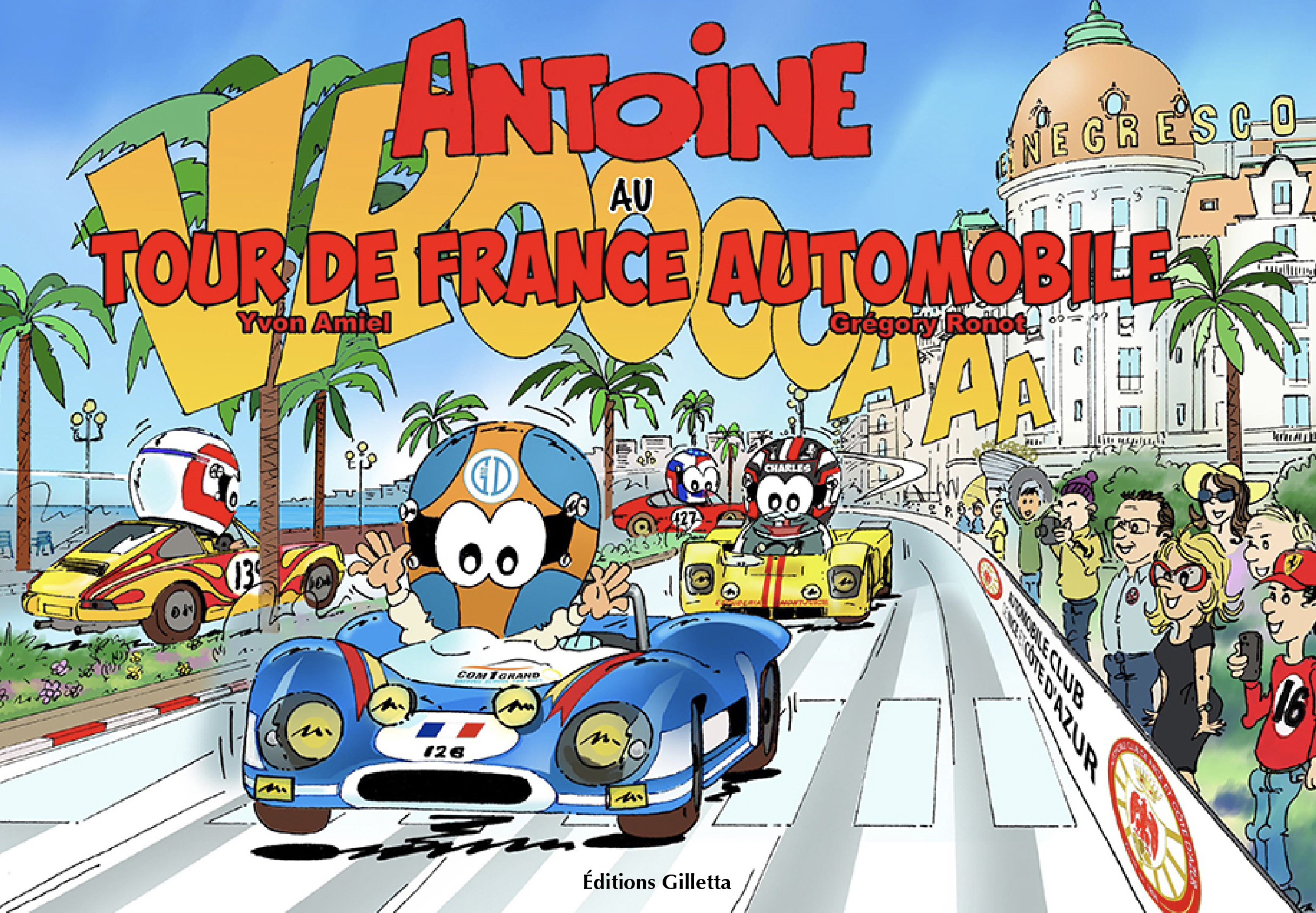 Antoine au tour de France automobile