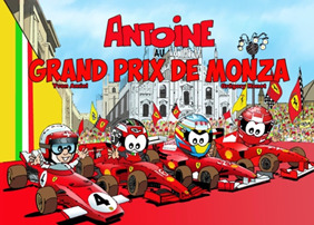 Antoine au Grand Prix de Monza
