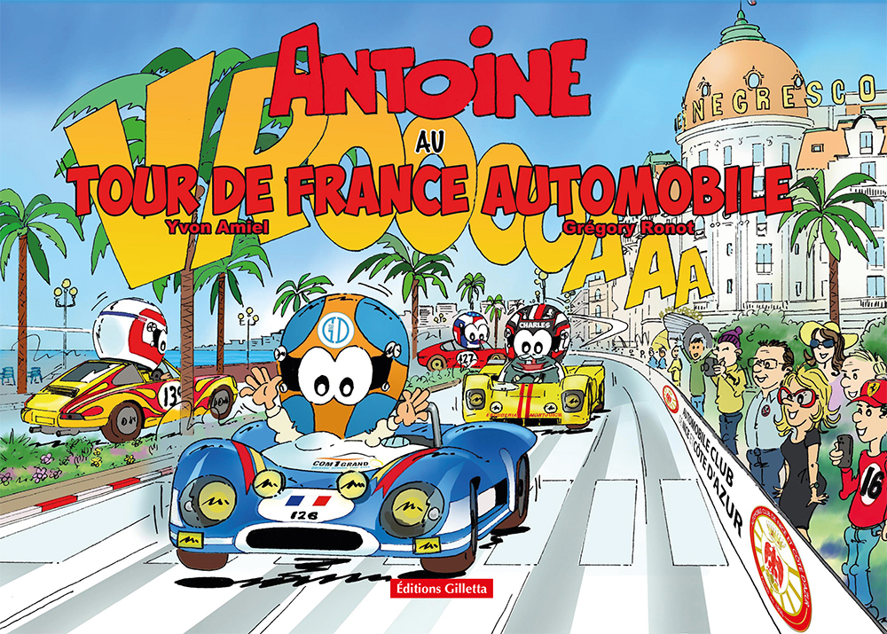Antoine au Tour de France automobile