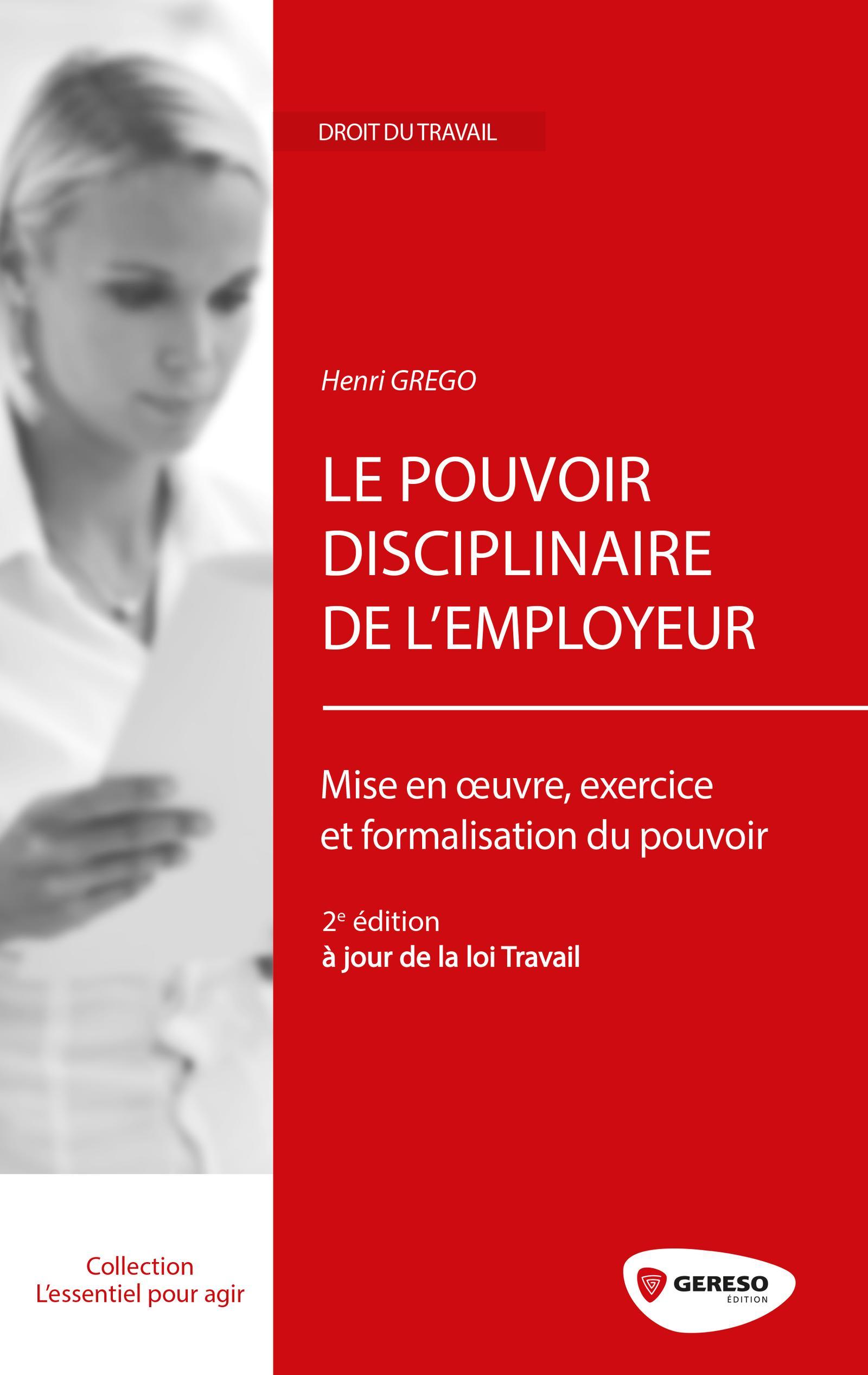 LE POUVOIR DISCIPLINAIRE DE L EMPLOYEUR