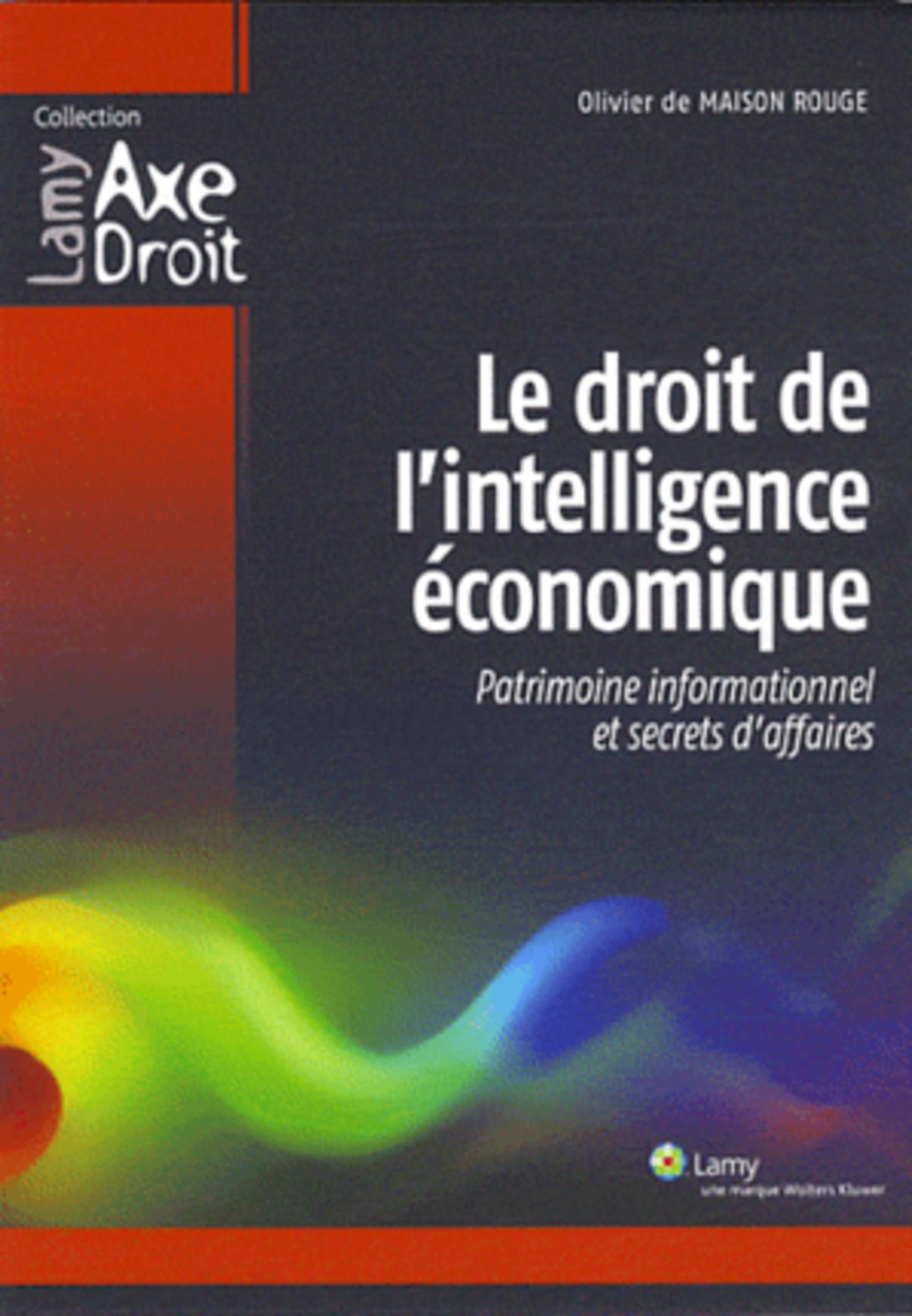 Le droit de l'intelligence économique