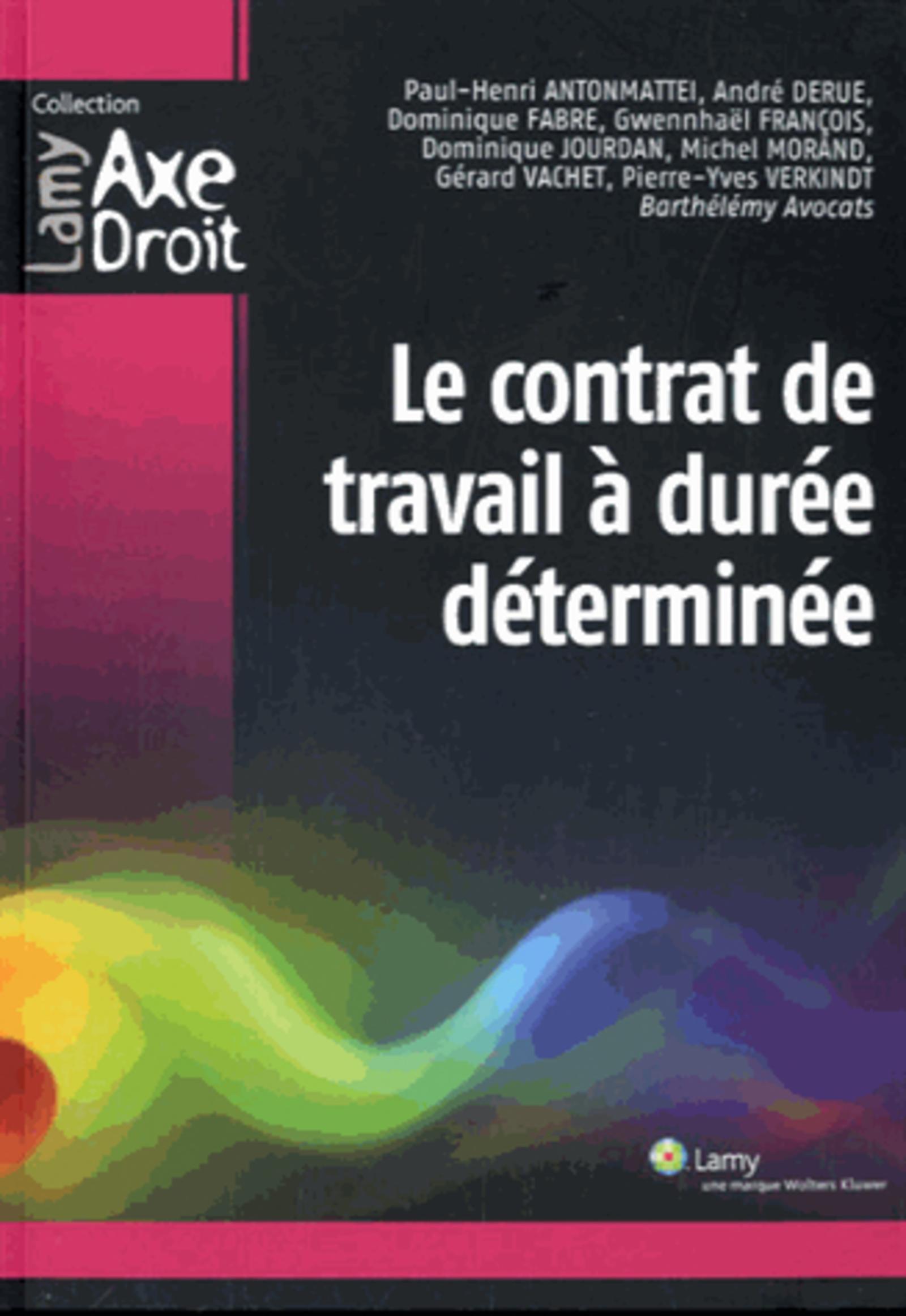 Le contrat de travail à durée déterminée