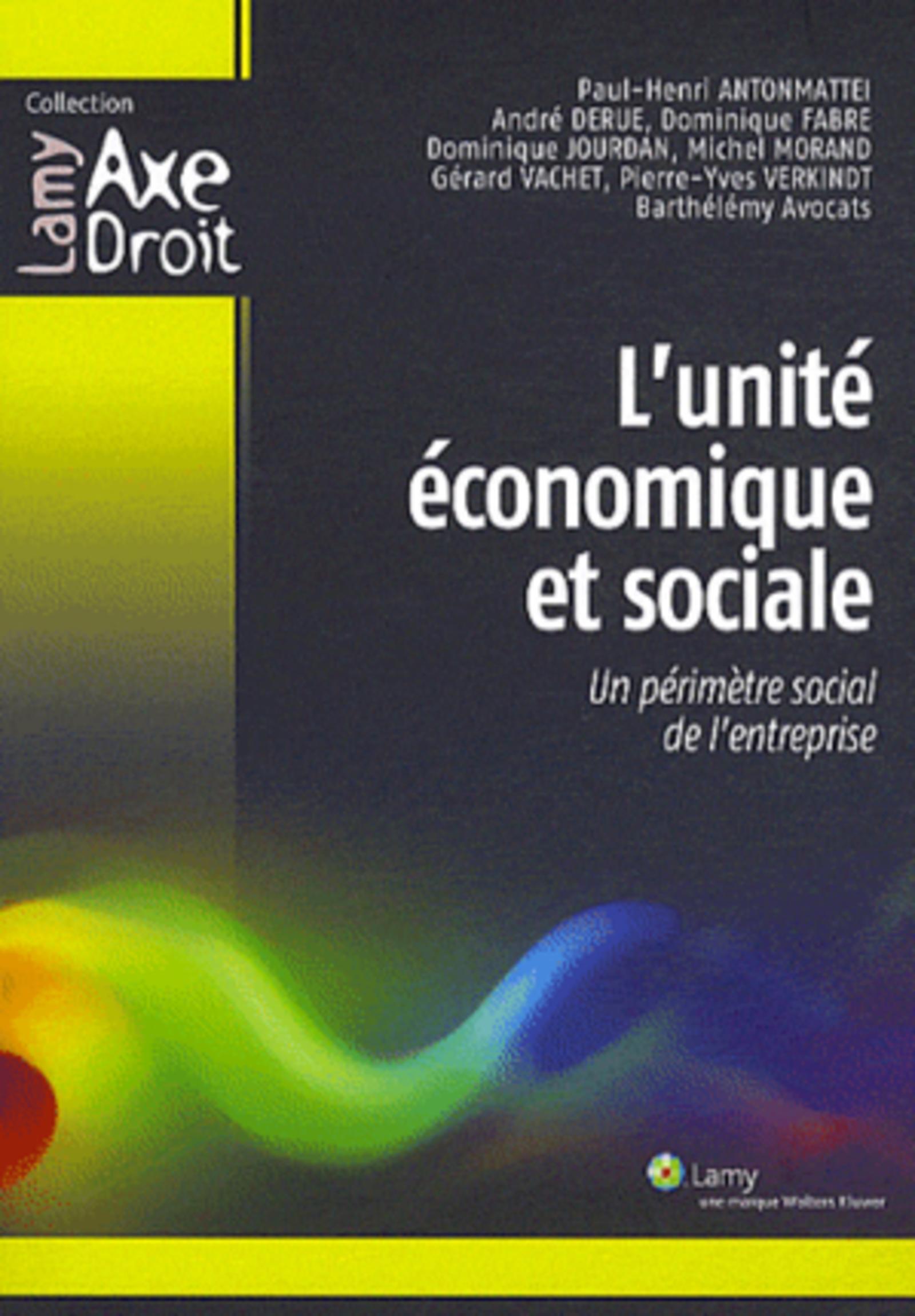 L'unité économique et sociale
