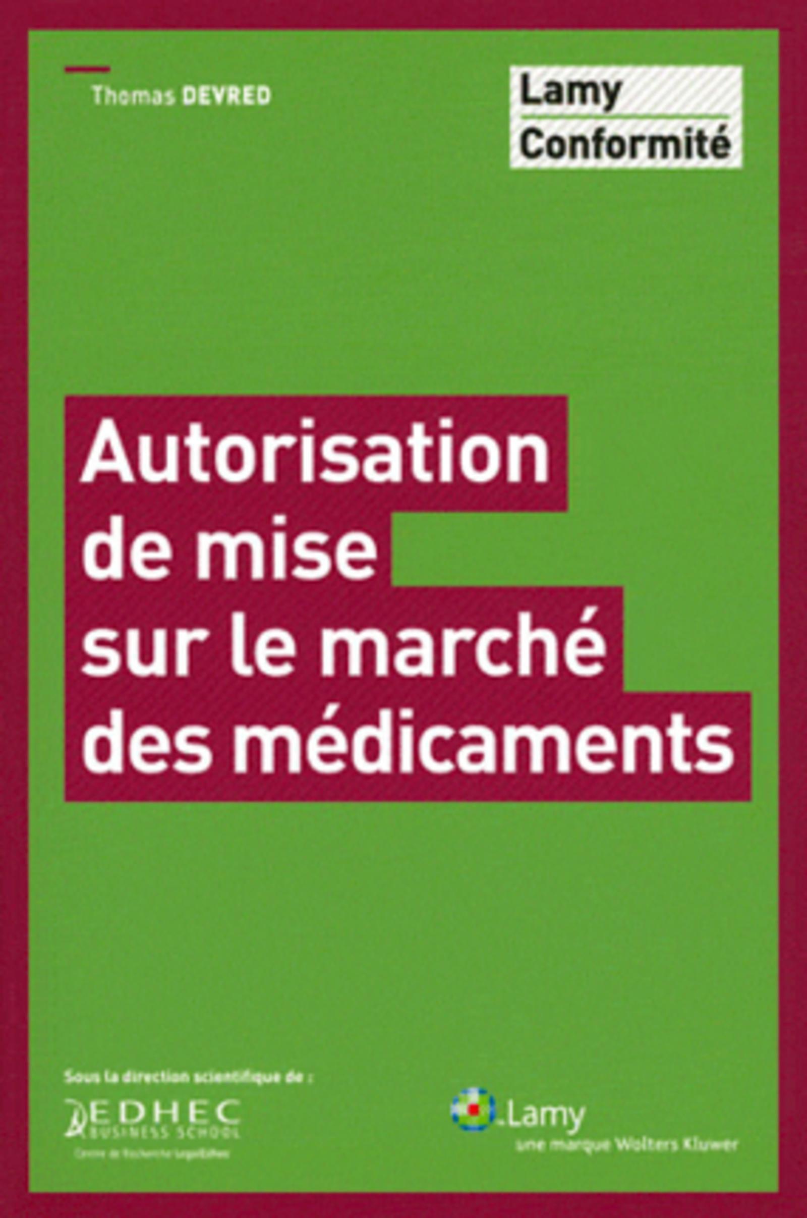 Autorisation de mise sur le marché des médicaments