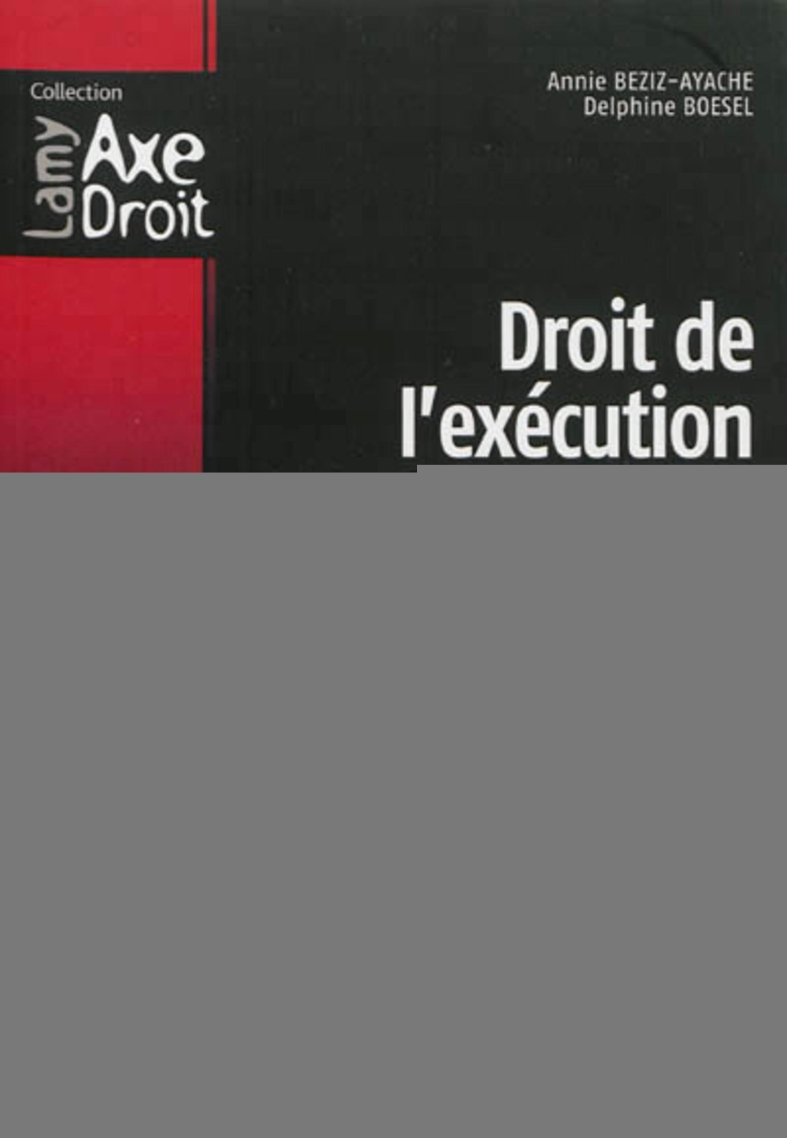 Droit de l'exécution de la sanction pénale - 2e édition