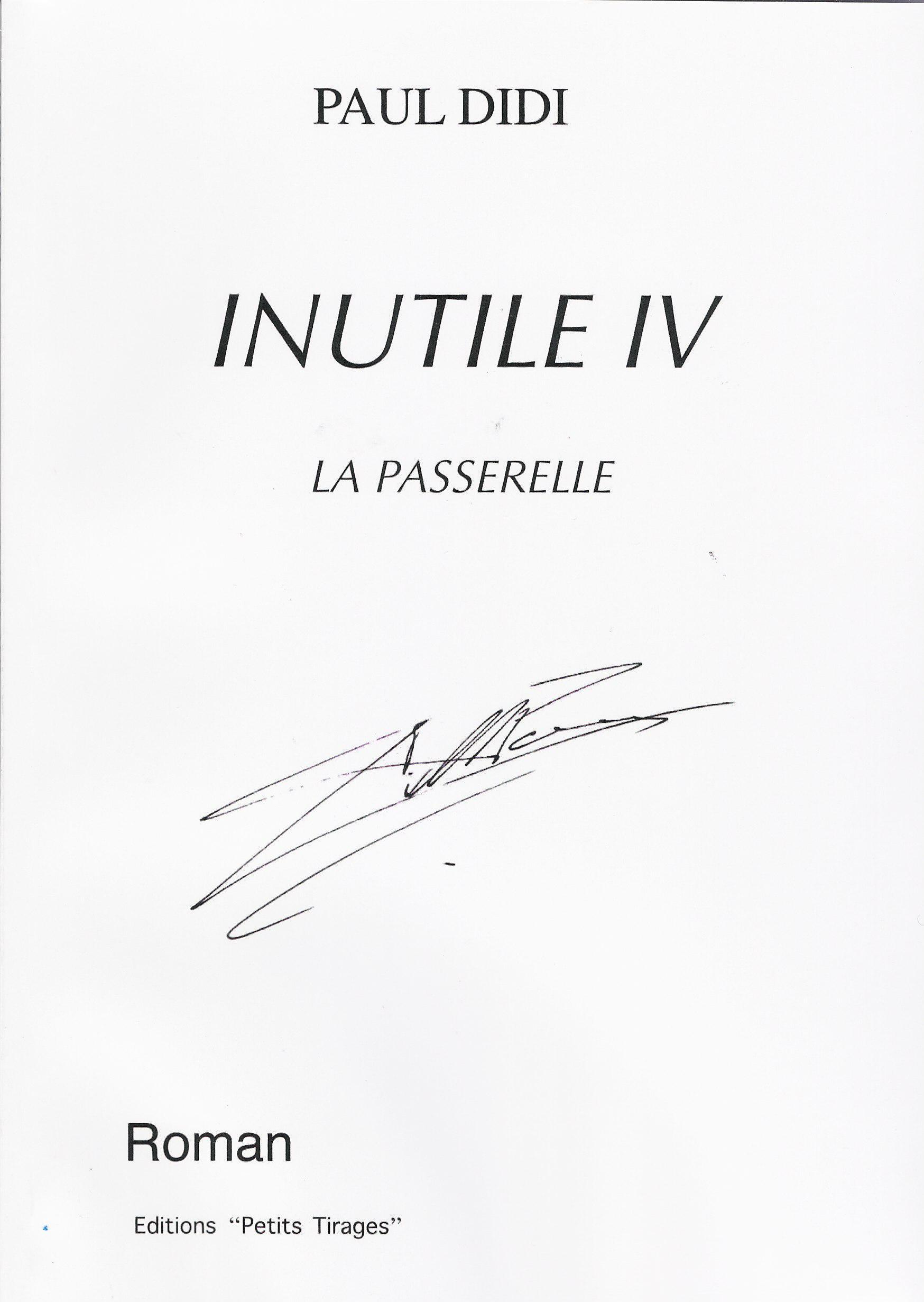 INUTILE IV LA PASSERELLE