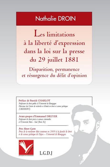 LES LIMITATIONS À LA LIBERTÉ D'EXPRESSION DANS LA LOI SUR LA PRESSE DU 29 JUILLE