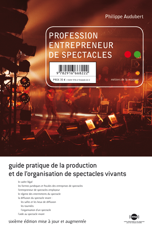 Profession entrepreneur de spectacles