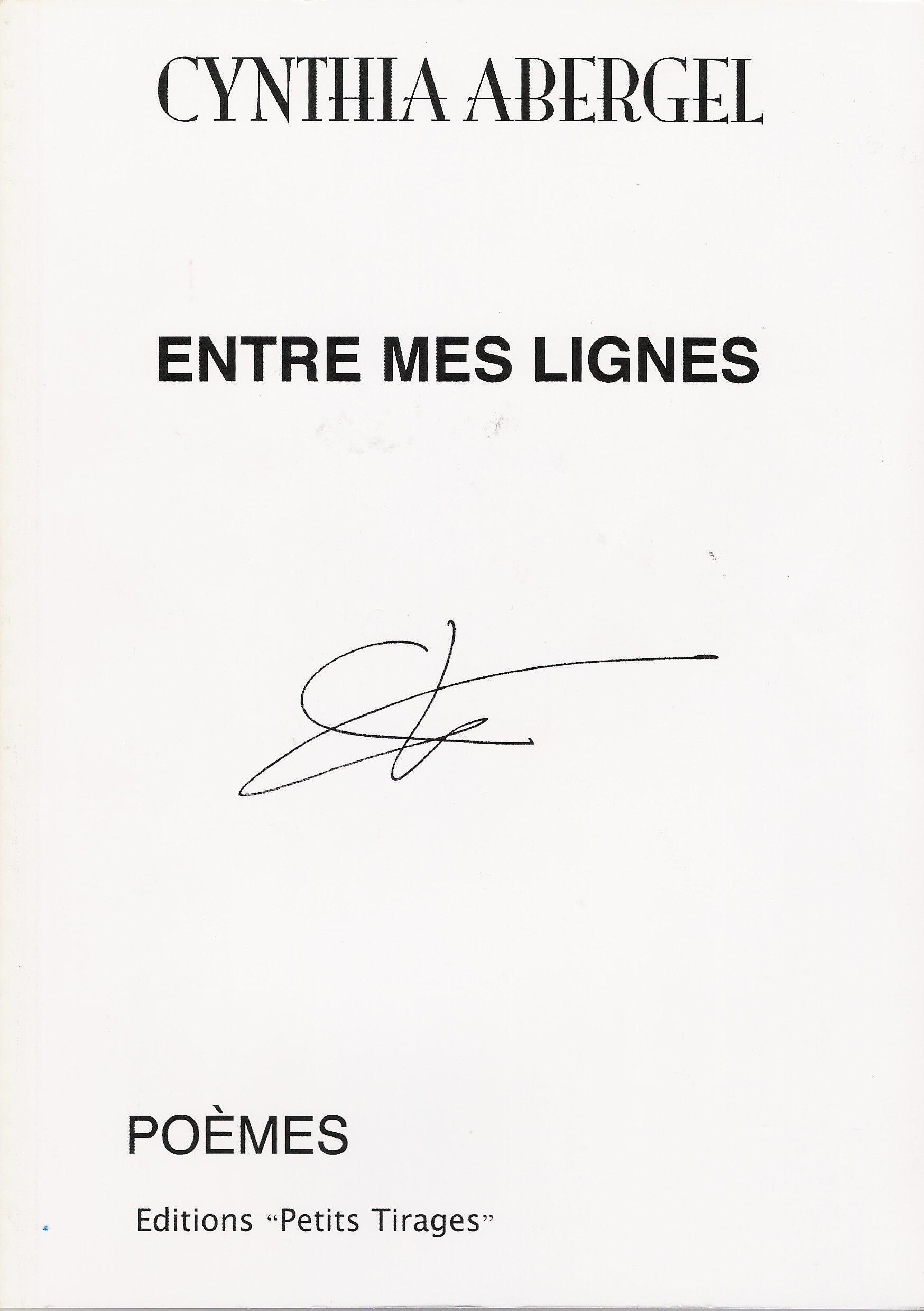 Entre mes lignes